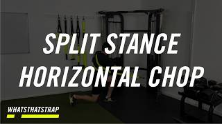 Chop Handle - Split Stance Horizontal Chop