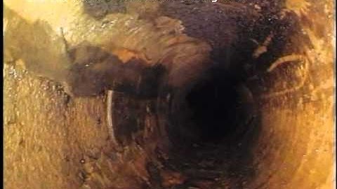 Water Injection Line / Cement Coating Defects using video inspection tools