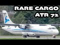 RARE CARGO ATR! Summit Air ATR 72-200(F) departing Montreal-St.Hubert (YHU/CYHU)