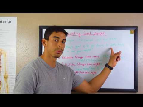 Como calcular a meta Pesos ACSM CPT Exam Prep