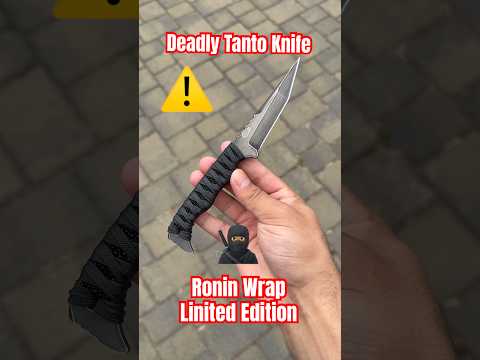 This Deadly Tanto Has A Ronin Wrap | Tkell TacTav 007   