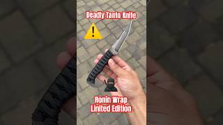 This Deadly Tanto Has A Ronin Wrap Tkell Tactav 007 Resimi