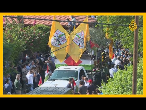 مشاهد لمراسم تشييع جثمان القيادي الفلسطيني صائب عريقات