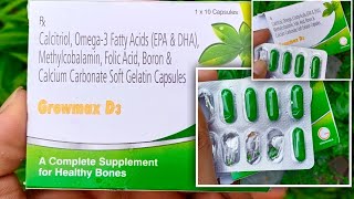 Calcitriol,Omega-3 Fatty Acids,Methylcobalamin,Folic Acid,Boron And Calcium Carbonate Capsule Uses screenshot 3