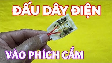 Cách nối dây điện vào phích cắm điện | Cách nối dây điện | Cách đấu dây điện | 5 PHÚT MẸO VẶT