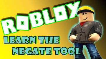 Roblox Studio | How to use the Negate Tool
