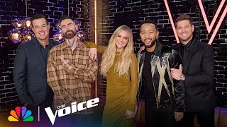 Bublé Shows Off His Hockey Tricks and More Hilarious Outtakes | The Voice | NBC