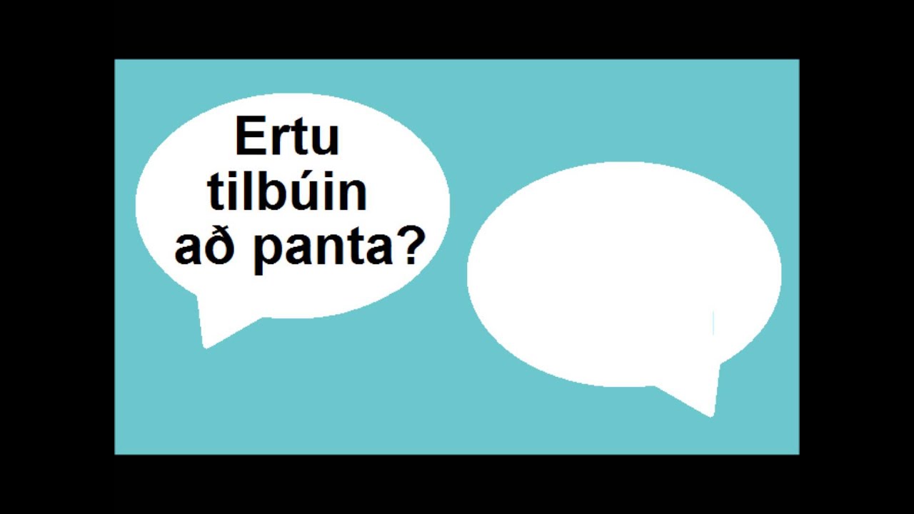 Icelandic Lesson #49: At the Restaurant - Conversation, Pronunciation
