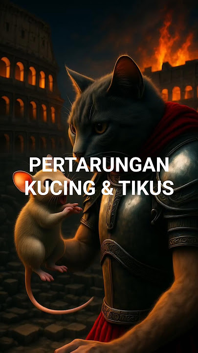 PERANG KUCING & TIKUS SIAPA PEMENANG NYA !!! #youtubeshorts #kucing #tikus #Surarassa