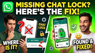 Why Your WhatsApp Chat Lock Is Missing (And How to Fix It) screenshot 5