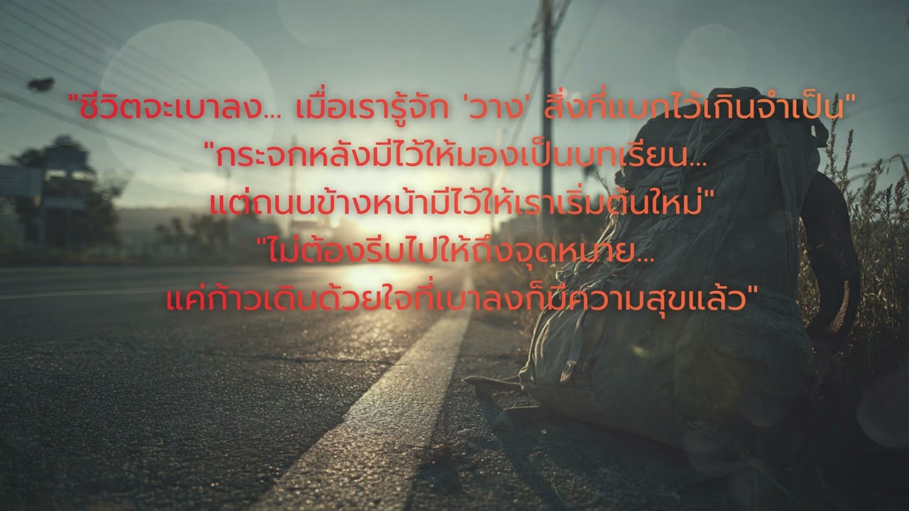 วางลงแล้วเดินต่อ - Kairoo Focus [Official Audio]