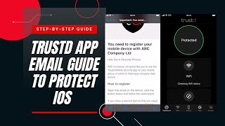 Trustd app email step-by-step guide for iOS screenshot 4