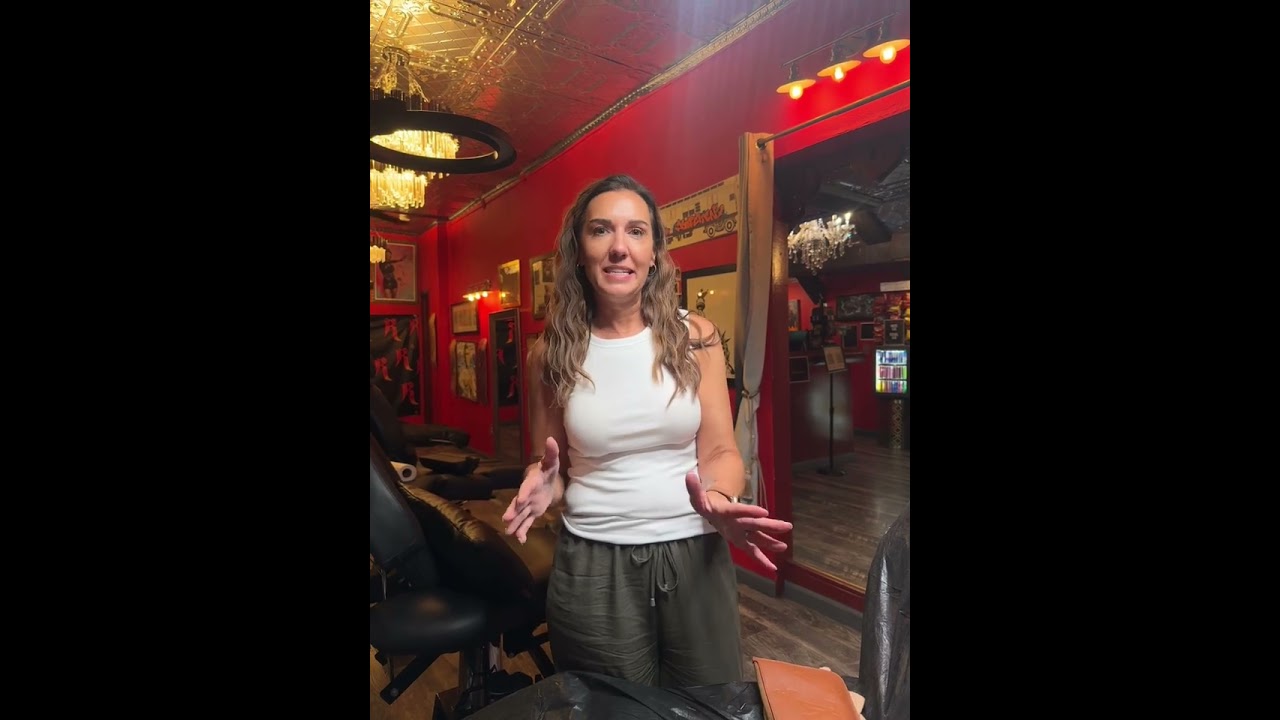 Video testimonial by Summer at Red Ink Tattoo Studio 🖤