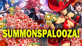 HUGE Summoning Session For the Guilty Gear Characters! King of Fighters ALLSTAR