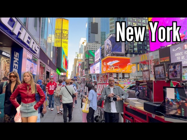 New York, Amerika Serikat | Tur Jalan Kaki 4K | 23 Sep 2025