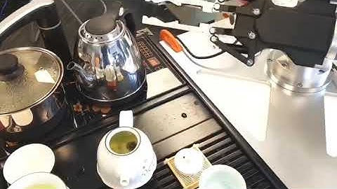 How Robot Makes tea: DH Robotics AG-95 Electric gripper with UR