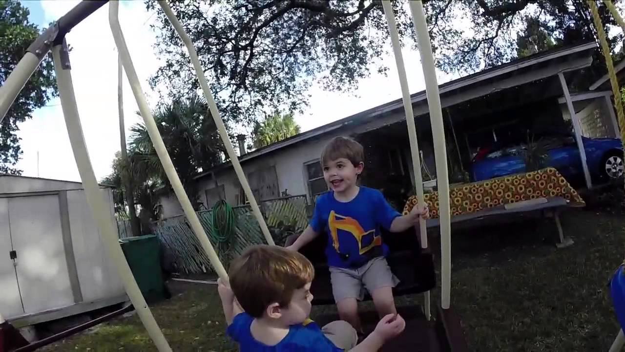 Christmas Swing Set 2013