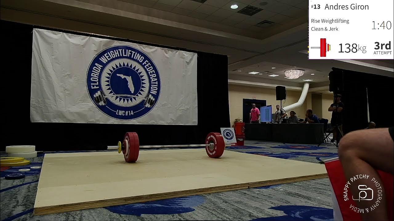 2022 Florida State Weightlifting Championships Red Platform Day 1 YouTube