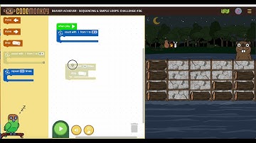 Beaver Achiever Sequencing and Simple Loops activity 36