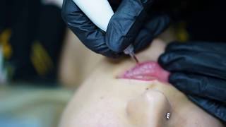 Kalıcı Dudak Makyajı Uygulama Videosu. Dudak Gençleştirme