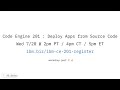 IBM Code Engine 101: Run Your Code, Containers & Batch Jobs
