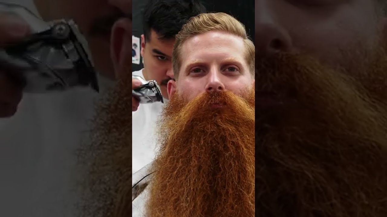 Big Red Beard Gets Subtle Transformation #Shorts - YouTube