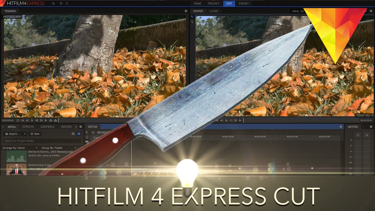 hitfilm express trim video hitfilm express trim video