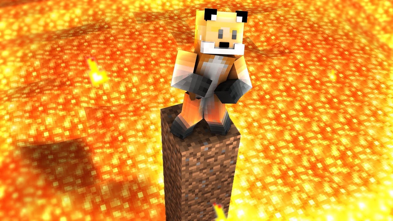 Minecraft, But Every 5 Minutes The Lava Level Rises - YouTube