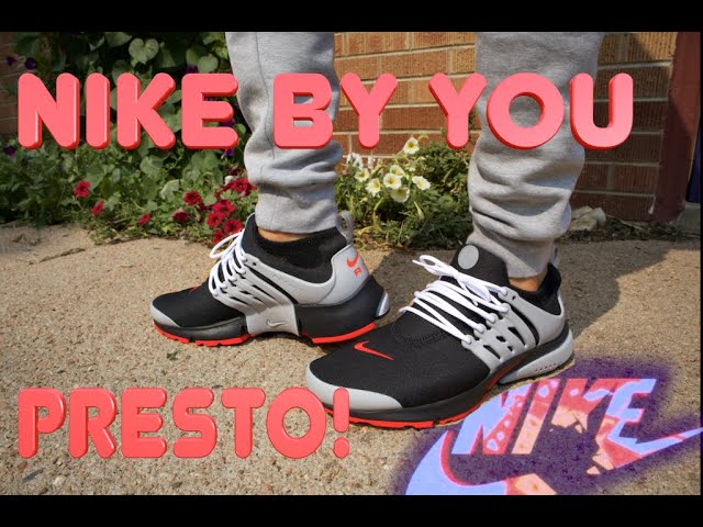 NIKE PRESTO BY YOU! A look at custom creation of the nike presto! - YouTube