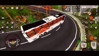 Ooty Hills| Bus Simulator Game| KSRTC Bus Risky Turning on Bend Road| Android Games screenshot 3