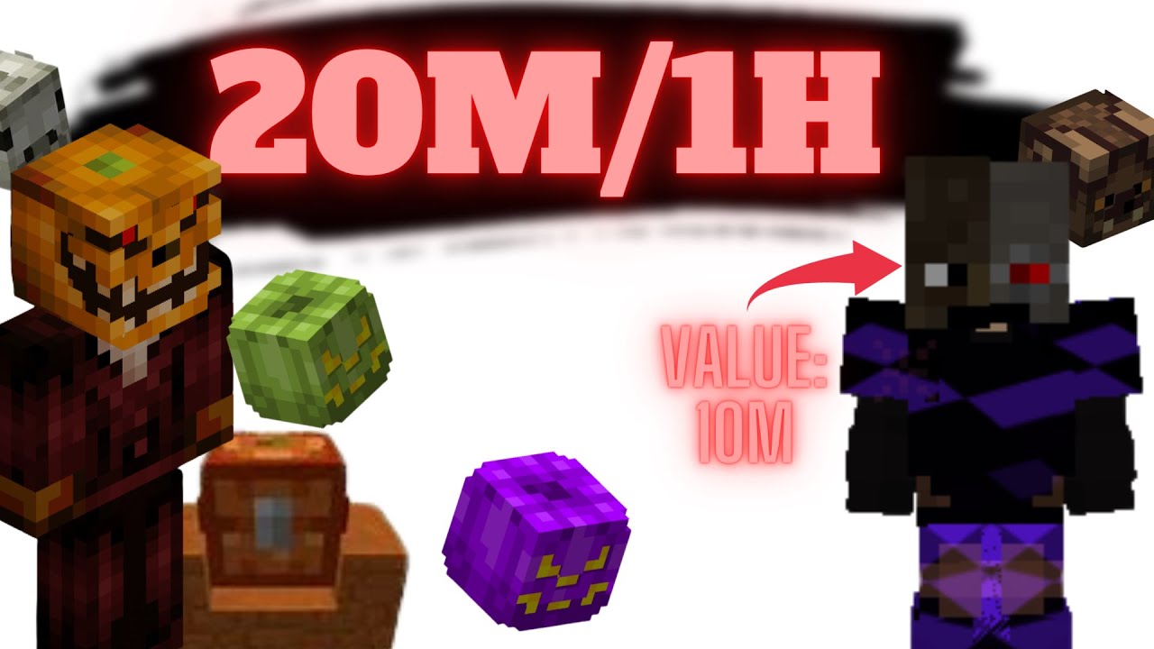 How to earn 20m+/h with the forgotten event - Hypixel Skyblock