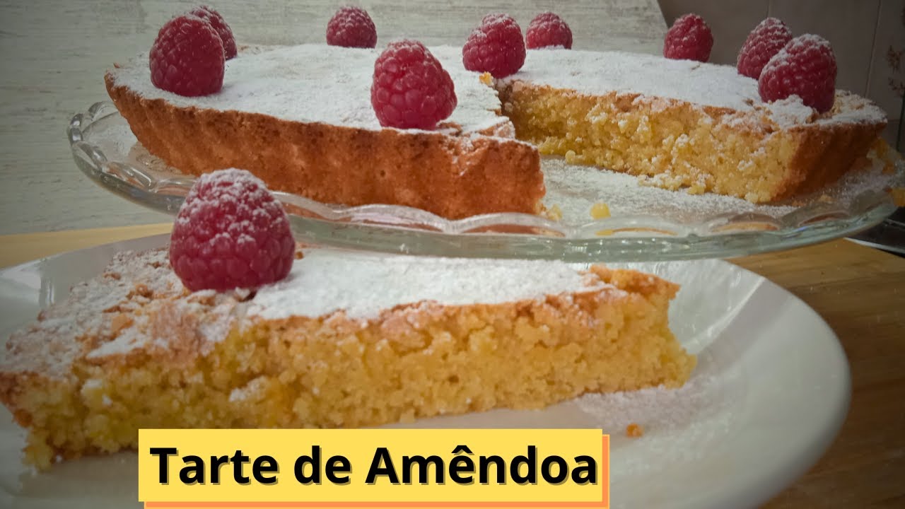 Surpreenda-se com a Melhor Tarte de Amêndoa Sem Glúten [ Receita Fácil ]