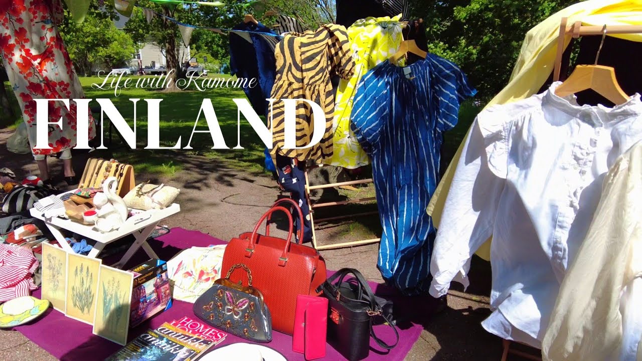Лето в Хельсинки 2025 🇫🇮 Блошиные рынки и скандинавские кафе — гид по винтажному шопингу