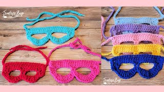 Crochet Superhero Mask toddler, child and adult sizes