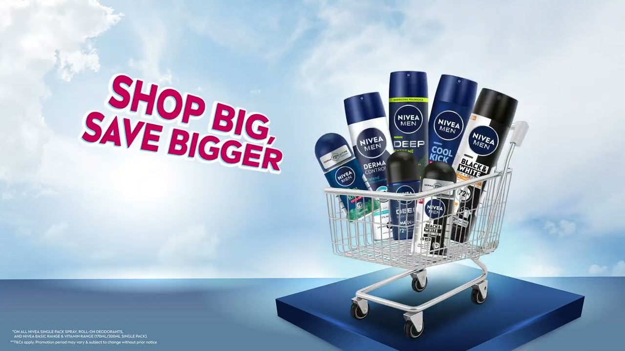 Level Up Your Grooming Routine with NIVEA MEN – Enjoy 40% OFF on Essentials, Stock Up Today!