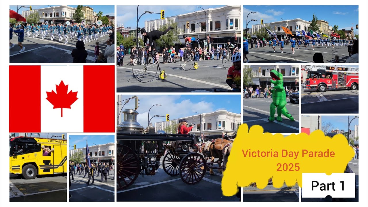 Victoria Day Parade 2025 Part 1 - Victoria, BC, Canada