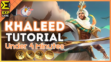 4-Minute Khaleed Tutorial in EXP Lane || (MLBB S35) 2025