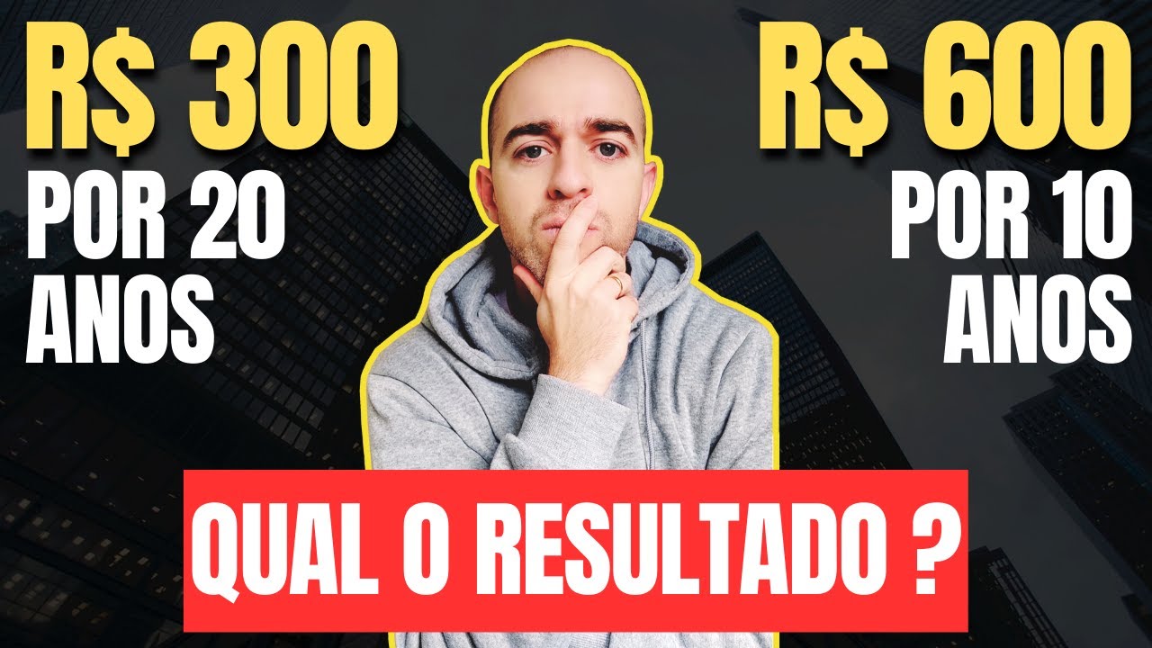 MXRF11: APORTAR R$ 300 POR 20 ANOS OU R$ 600 POR 10 ANOS? QUAL O ...