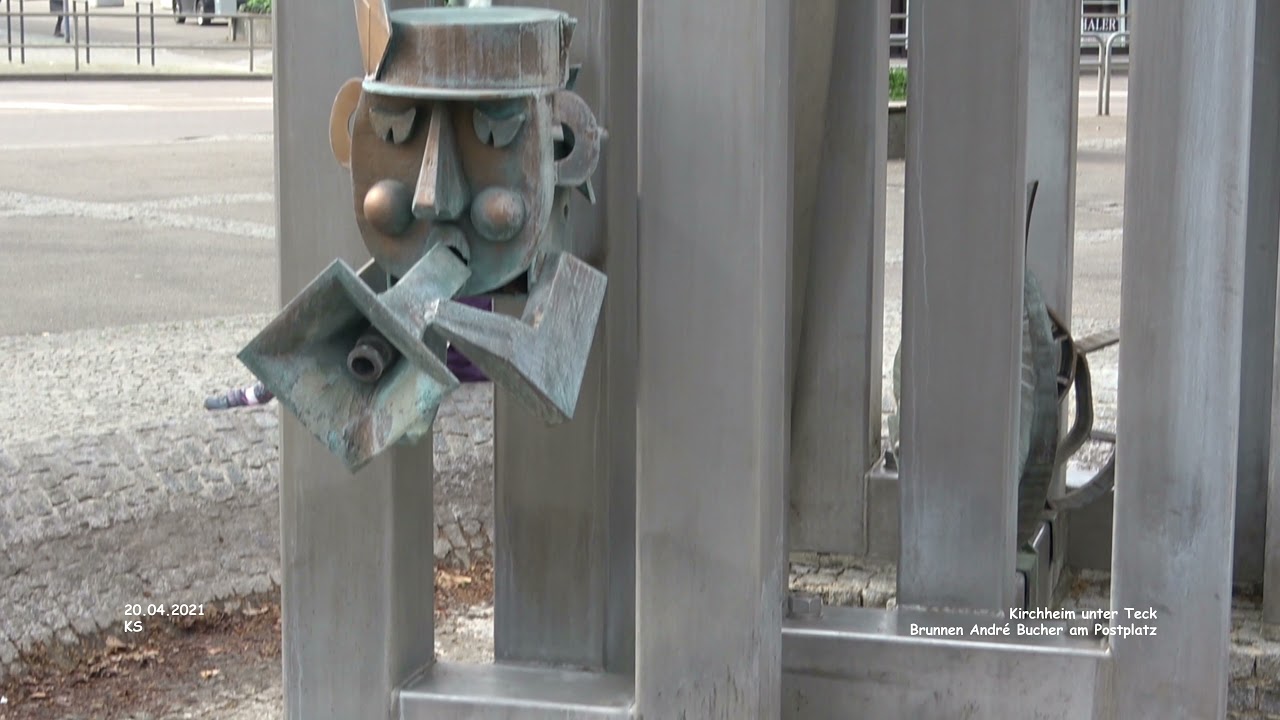 Brunnen Andrè Bucher Postplatz - Kirchheim unter Teck