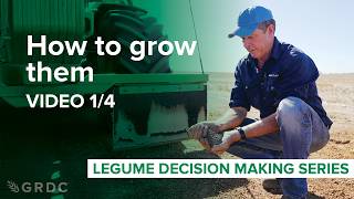 Legume agronomy: How to grow them in the west