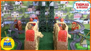 Journey Beyond Sodor Volcano DropTrackmaster|Thomas & Friends The Great Race| Accidents will happen|