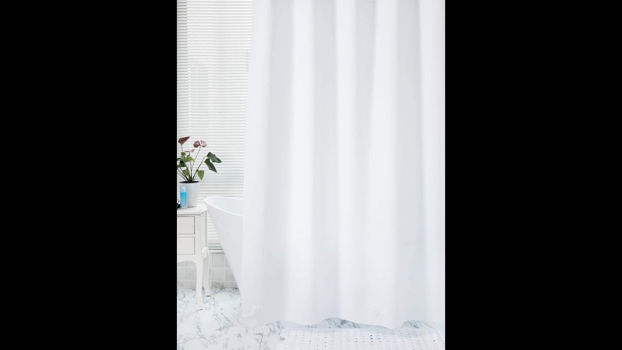 EVA 8G Plastic Shower Curtain