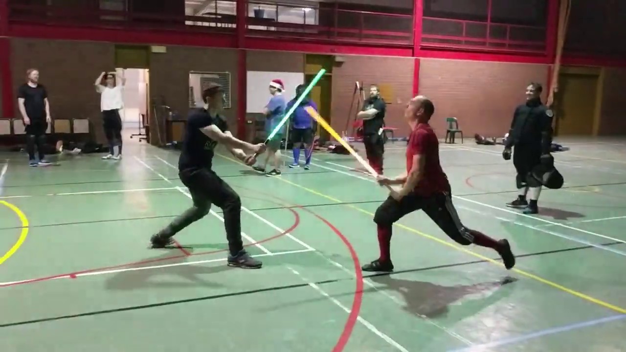 Duel of the Dans, Lightsaber Duel - Christmas at Scholar Victoria 16/12/19