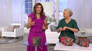 Dooney & Bourke Coated Cotton Windsor Mini Domed Crossbody on QVC