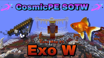🌋 | CosmicPE Lava Map #3 SOTW Montage MCPE FACTIONS