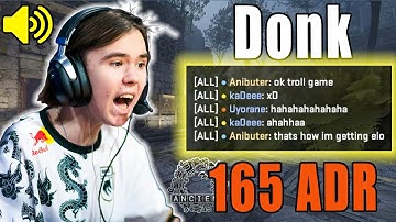 Donk How I Am Getting Elo - Pro Player POV (Voice Comms)