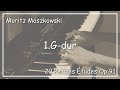 M.Moszkowski/1.G-dur《20 Petites Études Op.91》（モシュコフスキー/第1番 ト長調《20の小練習曲》）｜Ayato Sunabe