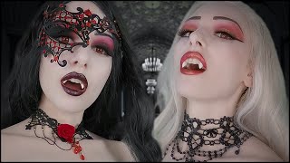 ASMR Roleplay | VAMPIRE SISTERS TURN YOU | feeding (RP)