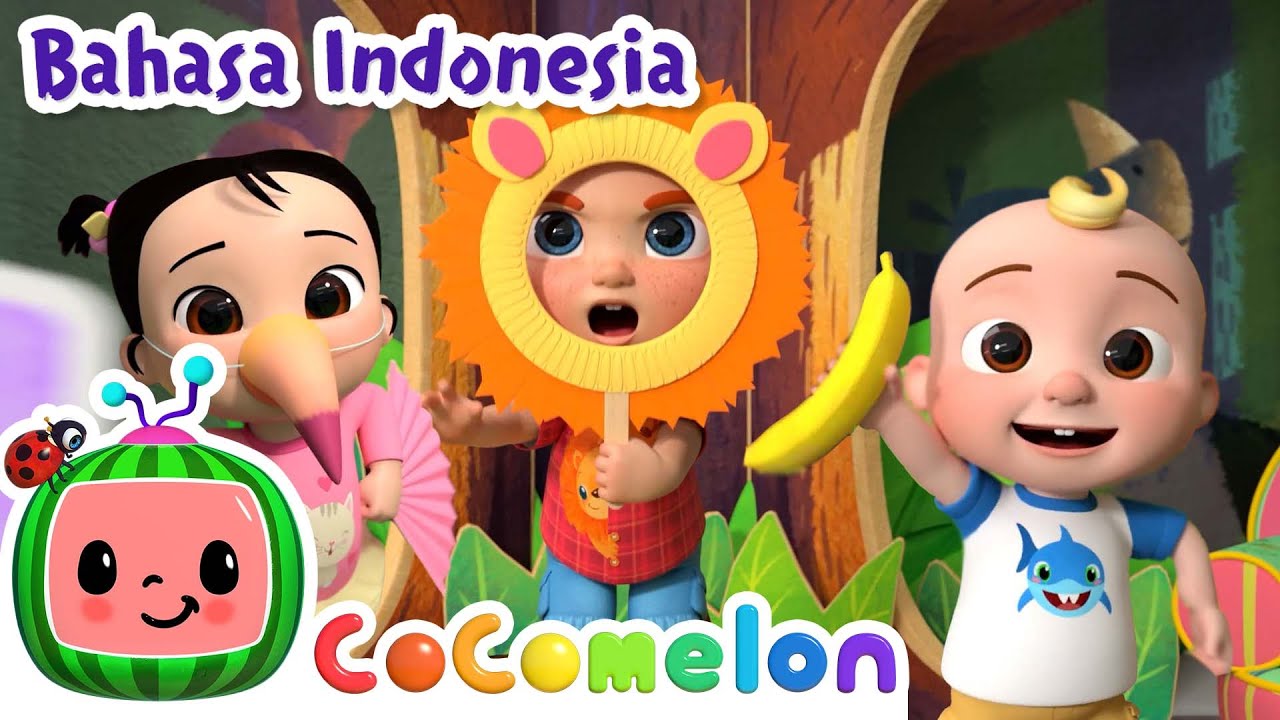 ⁣Tebak Nama Hewan | CoComelon Bahasa Indonesia - Lagu Anak Anak