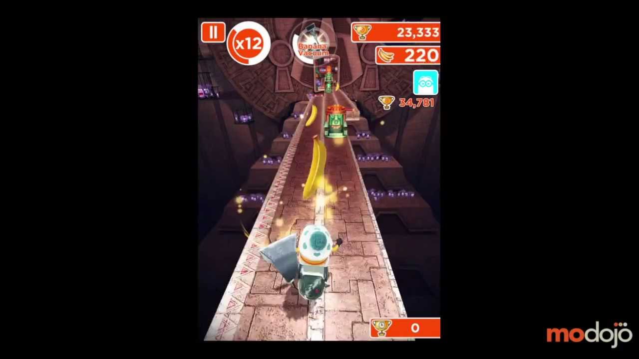 Despicable Me: Minion Rush Walkthrough Halloween Update 100K+ Run (iPhone/iPad) El Macho's Lair